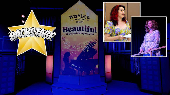 Ga backstage in het Wonder Theatre voor 'Beautiful: The Carole King Musical'