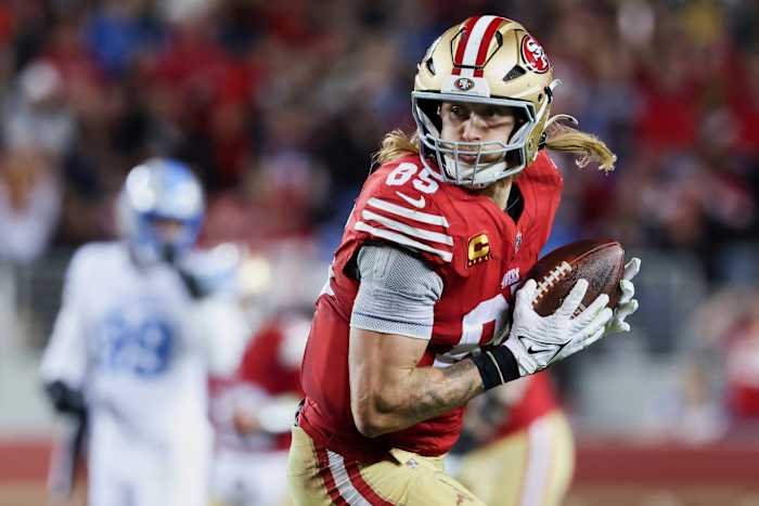 George Kittle stemt in met een verlenging met de 49ers die hem het best betaalde strakke einde ooit maken