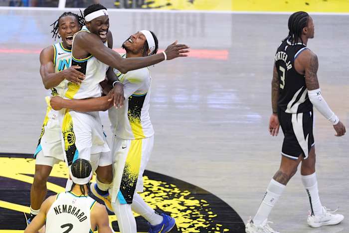 Haliburton en Pacers elimineren bucks uit play-offs en sluiten OT af met 8-0 run om 119-118 te winnen