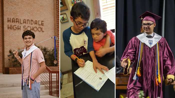 Harlandale ISD -student voltooit 13 jaar perfecte aanwezigheid