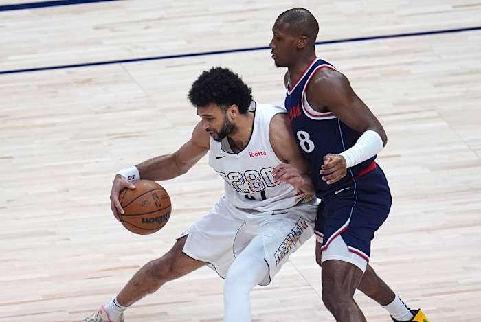 Jamal Murray, Russell Westbrook wikkelt de 131-115 overwinning van de Nuggets op de Clippers