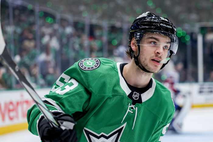 Johnston heeft een snelste doel om een ​​Stars Playoff-game te starten in 6-2 overwinning op AVS voor 3-2 series voorsprong