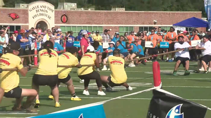 KSAT sluit zich aan bij 6.000 deelnemers aan San Antonio Sports Corporate Cup voor een dag met vriendelijke competitie