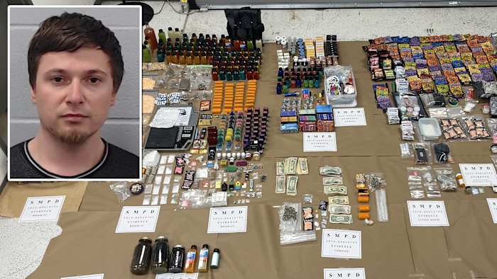 Man betrapt op bijna 5.500 Adderall en MDMA -pillen, 15 kanonnen en 83 pond THC in het huis van San Marcos, zegt de politie