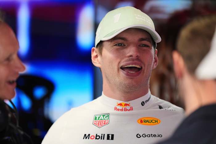 Max Verstappen was blij met de geboorte van zijn eerste kind met partner Kelly Piquet