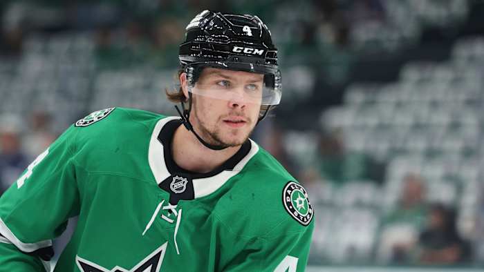 Miro Heiskanen heeft hulp bij playoff Return for the Stars na het missen van 42 wedstrijden met knieblessure