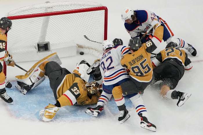 Oilers versloegen Golden Knights met 1-0 in OT in Game 5 om de Western Conference Finals te bereiken