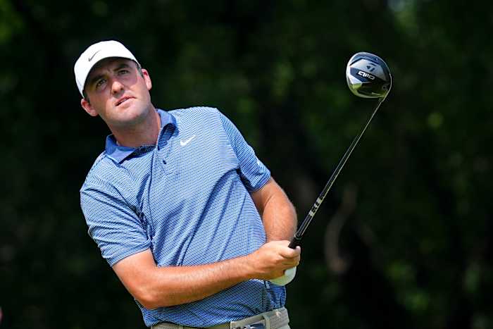 PGA -kampioen Scheffler heeft nog steeds op de 3e overwinning in Row geschoten met een grote beweging bij Colonial ondanks 3 late bogeys