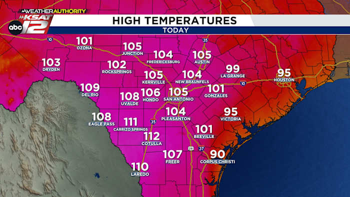 Records zullen vandaag in San Antonio vallen, maar met hoeveel?