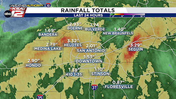 Stiller weer voor nu, bijgewerkte regenvaltotalen en onze volgende kans op stormen