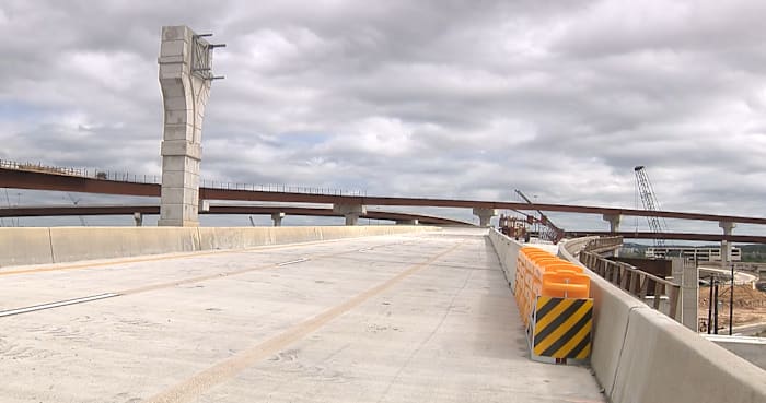 TXDOT om de tweede flyover-helling te openen bij Loop 1604 en I-10-uitwisseling