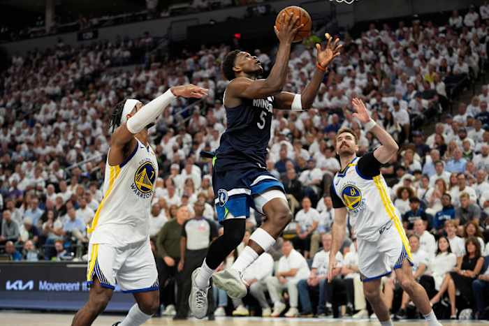 Timberwolves versloeg Warriors in Game 5 om de Western Conference Finals te bereiken voor de 2e opeenvolgende jaar