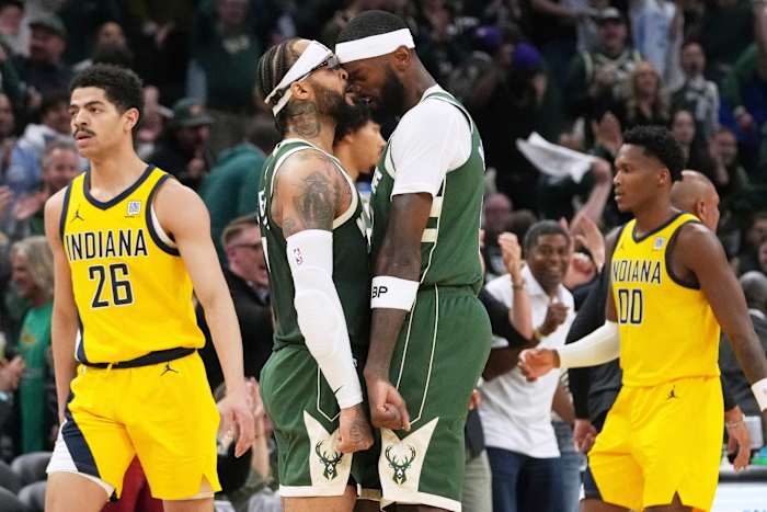 Trent bindt Bucks Playoff Mark met 9 3s, hij en Giannis scoren 37 in 117-101 Game 3 overwinning op Pacers