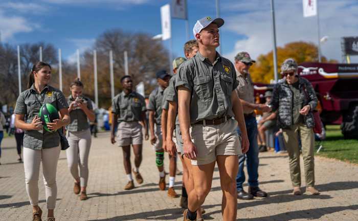Trump beweert 'genocide' in Zuid -Afrika. Op een agrarische beurs spotten zelfs Afrikaner -boeren