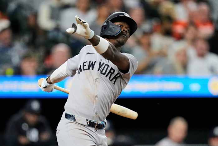 Yankees tweede honkman Jazz Chisholm Jr. naar verwachting 4-tot-6 weken met gespannen rechts schuin zal missen