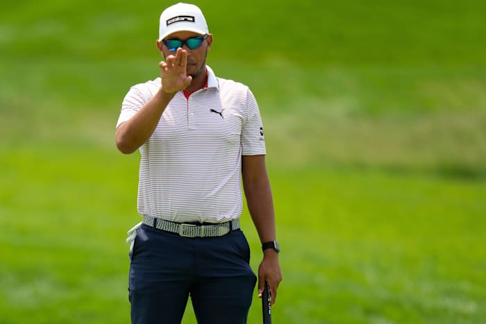 25 jaar nadat Tiger's Ravot, een grote fan, Chase Johnson, is US Open's enige speler van Black Heritage