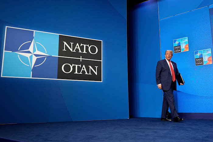 Afhaalrestaurants van de door Trump gedomineerde NAVO-top