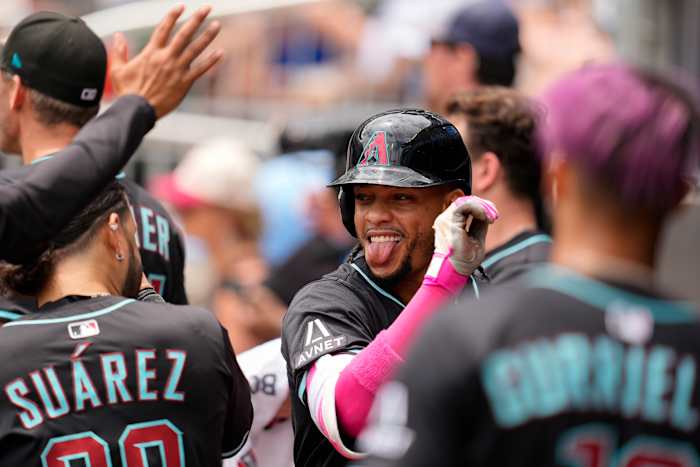 Diamondbacks genieten van het 'magische moment' van hun 7-run rally in de 9e om Braves te verdoven