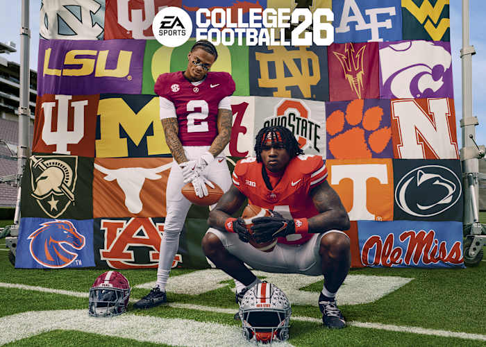 EA Sports Namen WRS Ryan Williams, Jeremiah Smith als College Football 26 Cover Athletes