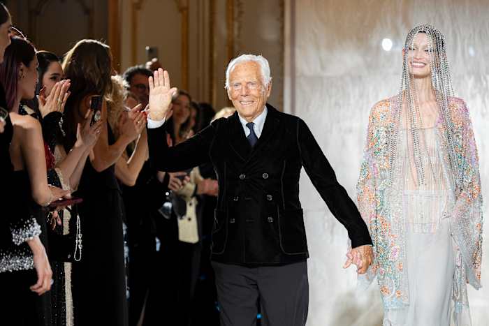 Giorgio Armani, 90, zal geen catwalkshows bijwonen tijdens Milan Fashion Week