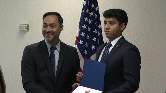 'Ik ben erg dankbaar': San Antonio -studenten erkennen, toegekend tot toelating tot Amerikaanse servicesacademies