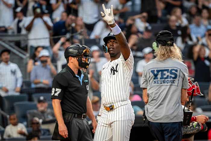 Jazz Chisholm Jr. Homers Against Angels om te eindigen 30-inning puntloze streak voor de Yankees