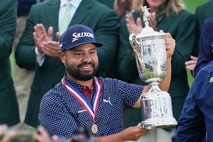 Jj spaun verwetst het ergste van natte eiken om ons open te winnen
