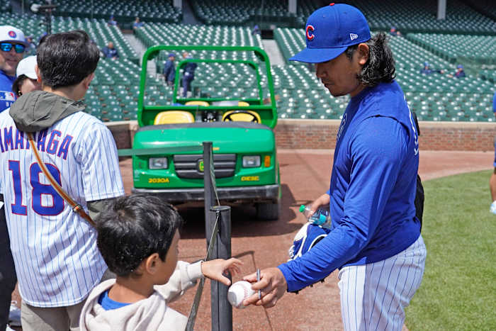 Lefty Shota Imanaga zal volgende week weer bij de Cubs komen in St. Louis