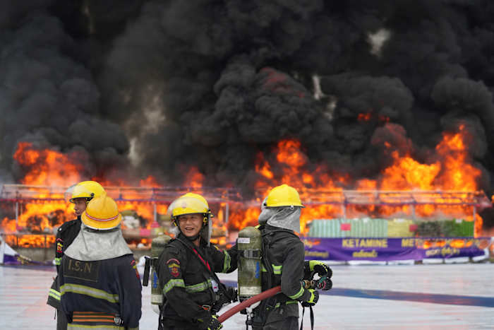 Myanmar Burns heeft drugs in beslag genomen ter waarde van ongeveer $ 300 miljoen