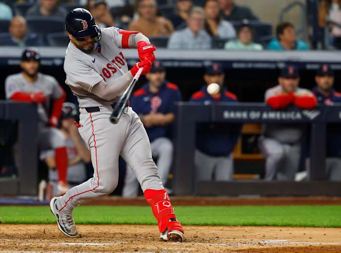 Red Sox sloeg 5 thuisruns en overwonnen 2 door Judge in 11-7 overwinning op Yankees