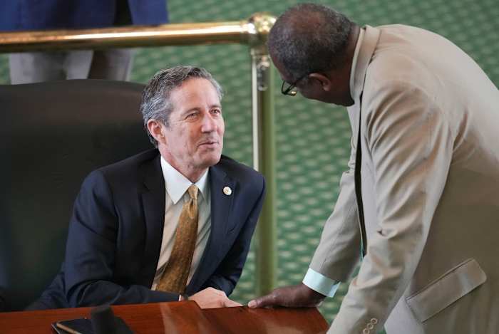 Senator Kelly Hancock in Texas om waarnemend comptroller te worden, rennen voor permanente baan