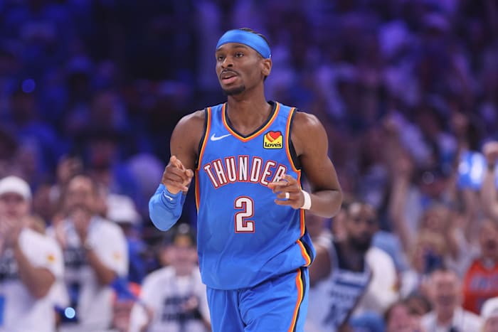 Shai Gilgeous-Alexander scoort 34 als Thunder Top Timberwolves 124-94 om door te gaan naar NBA Finals