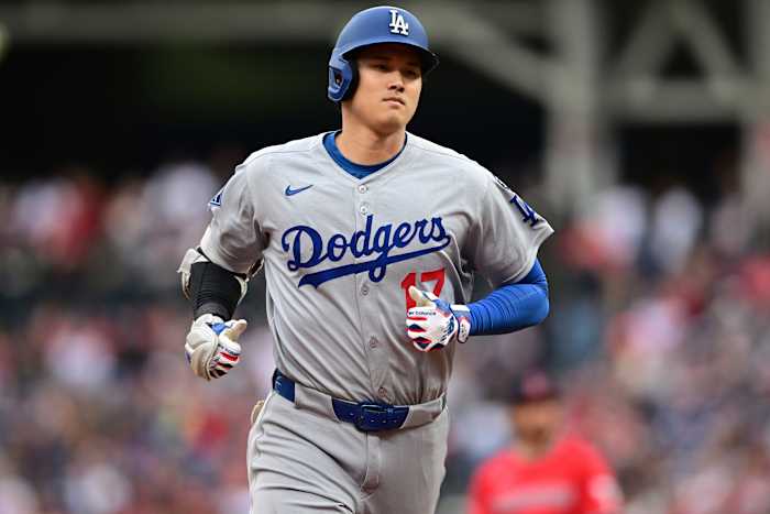 Shohei Ohtani's 20e homer van seizoen plaatst hem in Elite Dodgers Company