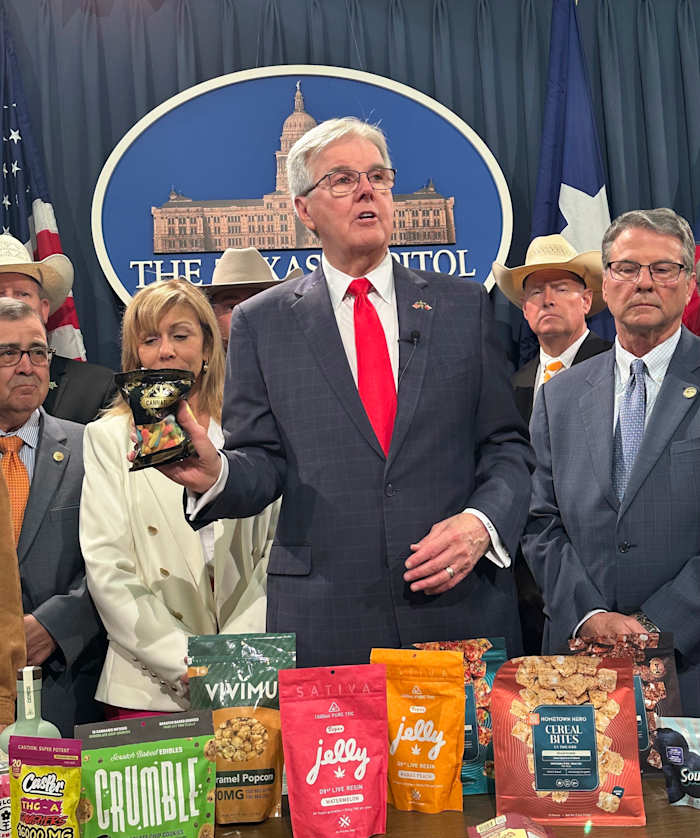 Texas Governor Vetoes Bill die alle THC -producten zou verbieden