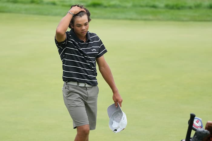 Tiger Woods 'zoon Charlie kwalificeert zich voor de Amerikaanse junior amateur