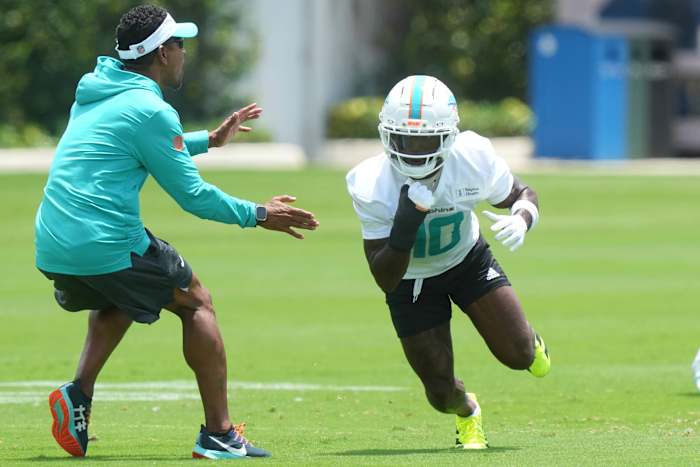 Tyreek Hill: 'Ik moet mezelf bewijzen' voor dolfijnen na de frustraties van vorig seizoen