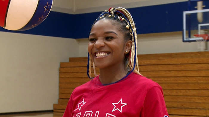 Van San Antonio tot Global Stardom: Arysia Porter's Harlem Globetrotter Journey