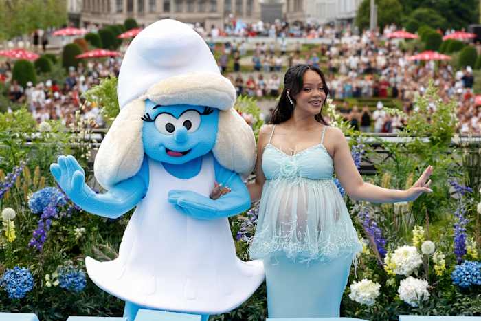 Waarom is Rihanna dit weekend in België? Hint: smurfen