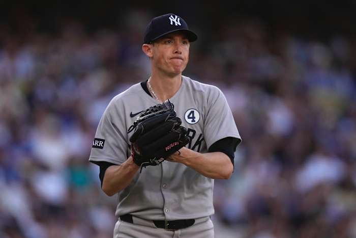 Yarbrough schijnt terwijl Yankees sweep vermijden met 7-3 overwinning op Dodgers. Rechter en ohtani gaan hitless
