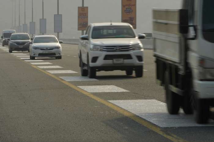 A Classical Drive: Road Rumble Strips spelen de negende symfonie van Beethoven in de VAE Emiraat van Fujairah