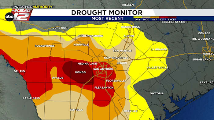 Aanzienlijke deuk in de nieuwste droogtemonitor