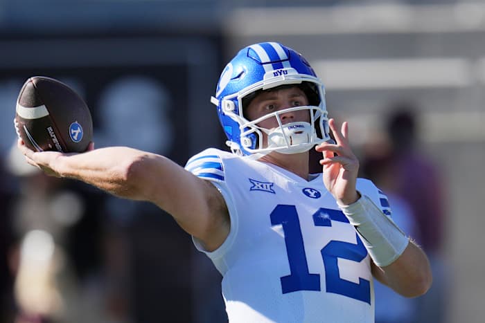 BYU quarterback Jake Retzlaff overdragen na tumultueuze paar maanden