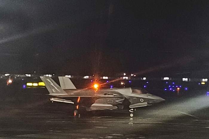 Britse F-35 straaljager gestrand in India is meer dan een maand van start na inspirerende memes