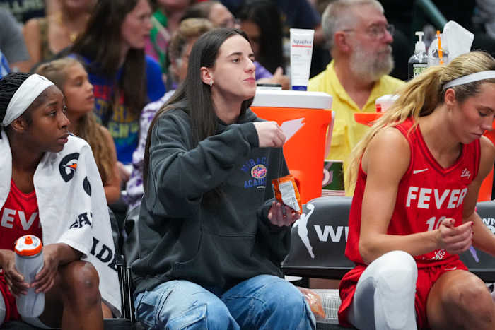 Caitlin Clark ging woensdag terug voor Indiana na het missen van 5 wedstrijden met lies blessure