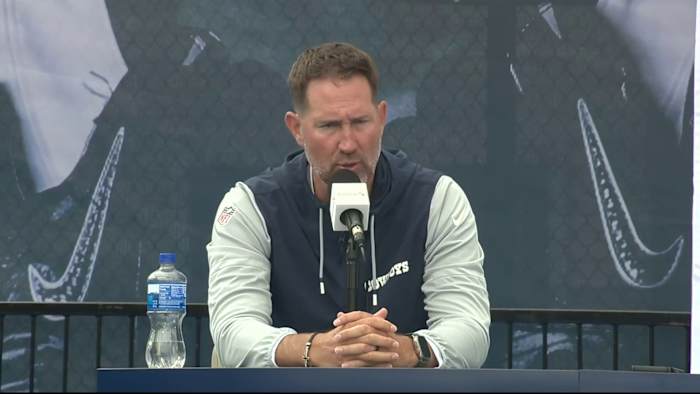 Dag 2 samenvatting: Brian Schottenheimer van Cowboys klaar om te leiden in het eerste NFL -trainingskamp als hoofdcoach
