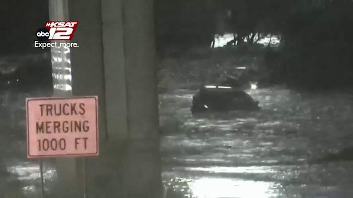 De dodelijke Beitel Creek -overstroming in kaart brengen waarbij 11 mensen in San Antonio zijn gedood
