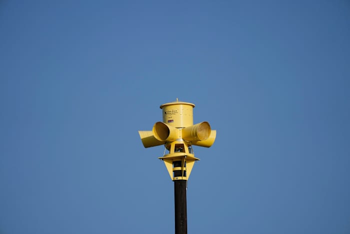 Een kleine gemeenschap in Texas waar iedereen overstromingen overleefde, heeft sirenes die hen waarschuwden