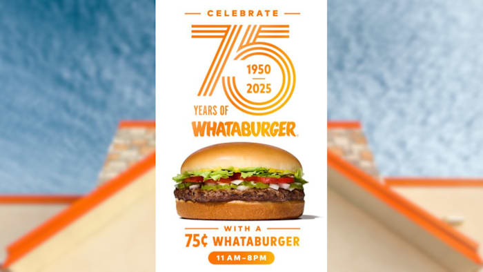 Hoe een klassieke Whataburger te scoren voor 75 cent voor de diamantjubileum van ketens