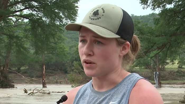 'Ik hoorde schreeuwen': Ingram Woman herinnert zich dat hij zag dat hij kreten hoorde om hulp terwijl hij ontsnapt aan overstromingen