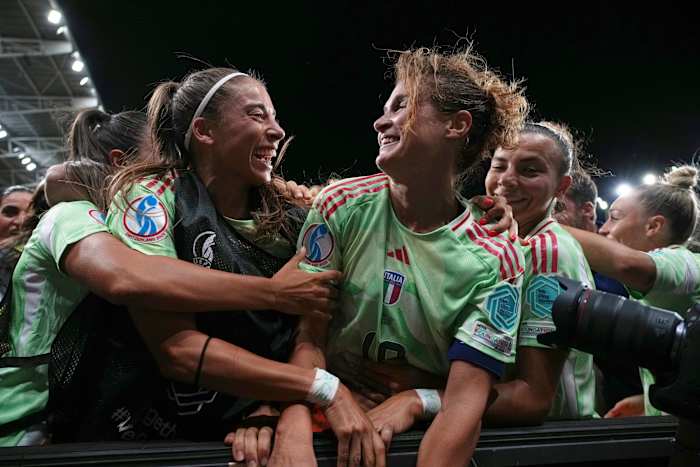 Italië is één overwinning verwijderd van de Euro -finale van de dames, 3 jaar nadat spelers mogen worden
